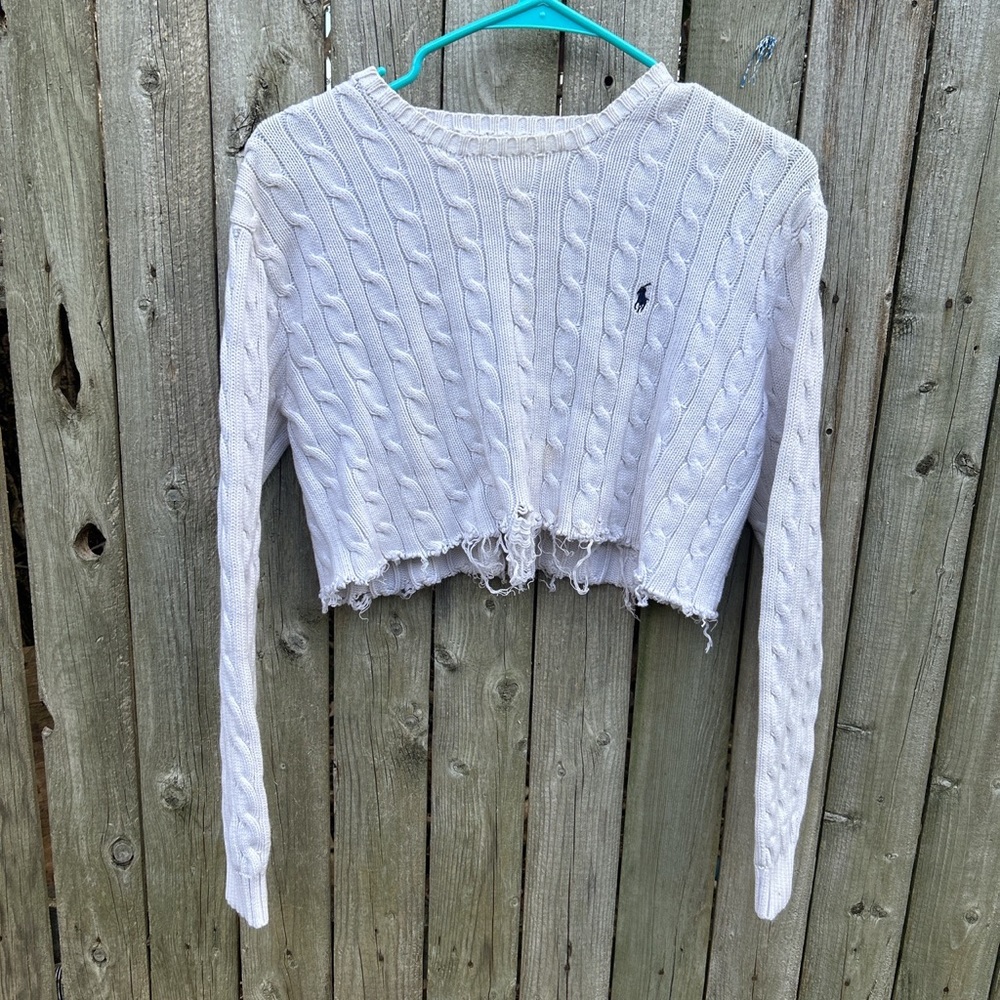 Cropped Ralph Lauren Sweater